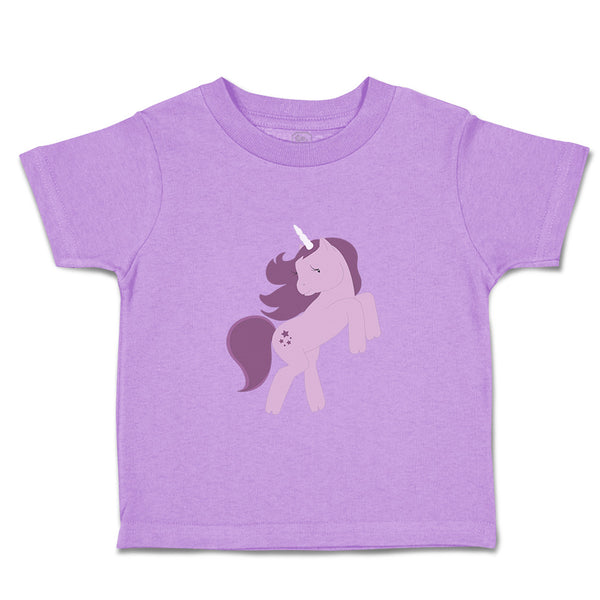 Toddler Girl Clothes Unicorn Purple Toddler Shirt Baby Clothes Cotton