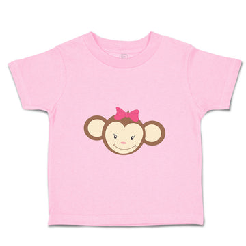 Toddler Girl Clothes Monkey Face Girl Safari Toddler Shirt Baby Clothes Cotton