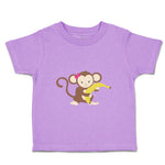 Toddler Girl Clothes Monkey Banana Girl Safari Toddler Shirt Baby Clothes Cotton