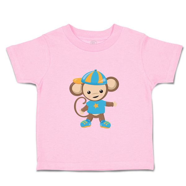 Monkey Blue T-Shirt Safari