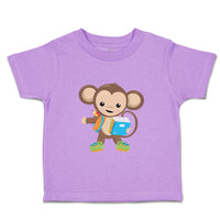 Toddler Clothes Monkey Blue Book Safari Toddler Shirt Baby Clothes Cotton