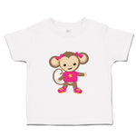 Monkey Pink T-Shirt Safari