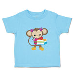 Toddler Clothes Monkey Books Girl Safari Toddler Shirt Baby Clothes Cotton