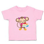 Toddler Clothes Monkey Books Girl Safari Toddler Shirt Baby Clothes Cotton