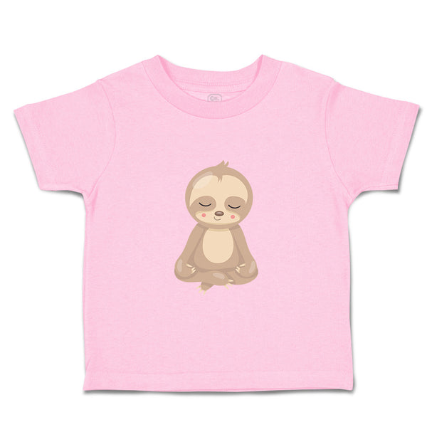 Toddler Clothes Sloth Yoga Safari Toddler Shirt Baby Clothes Cotton