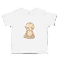 Toddler Clothes Sloth Yoga Safari Toddler Shirt Baby Clothes Cotton