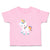 Toddler Girl Clothes White Unicorn Walks Toddler Shirt Baby Clothes Cotton