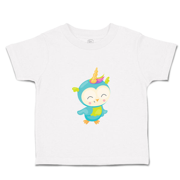 Toddler Girl Clothes Owl Unicorn Toddler Shirt Baby Clothes Cotton