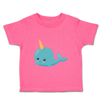 Toddler Girl Clothes Whale Unicorn Ocean Sea Life Toddler Shirt Cotton