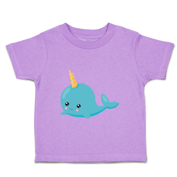 Toddler Girl Clothes Whale Unicorn Ocean Sea Life Toddler Shirt Cotton