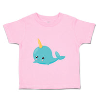 Toddler Girl Clothes Whale Unicorn Ocean Sea Life Toddler Shirt Cotton