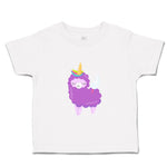 Toddler Girl Clothes Lama Unicorn Zoo Funny Toddler Shirt Baby Clothes Cotton