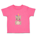 Toddler Girl Clothes Hamster Unicorn Toddler Shirt Baby Clothes Cotton