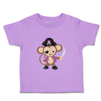 Toddler Clothes 1 Eye Monkey Captain Safari Toddler Shirt Baby Clothes Cotton