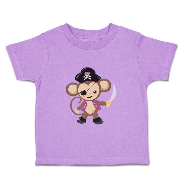 Toddler Clothes 1 Eye Monkey Captain Safari Toddler Shirt Baby Clothes Cotton