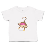 Toddler Clothes Monkey Pirate Sword Safari Toddler Shirt Baby Clothes Cotton