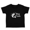 Toddler Clothes Fishing Big Fish Hunting Hobby Toddler Shirt Baby Clothes Cotton
