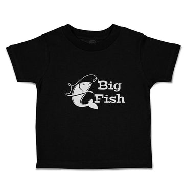Toddler Clothes Fishing Big Fish Hunting Hobby Toddler Shirt Baby Clothes Cotton