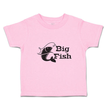 Toddler Clothes Fishing Big Fish Hunting Hobby Toddler Shirt Baby Clothes Cotton