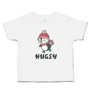 Toddler Clothes Cute Hugsy Penguin on Scarf and Cap Ice Skating Sport Cotton