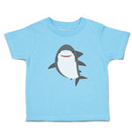 Toddler Clothes Marine Fish Shark and Toothlike Scale Toddler Shirt Cotton