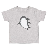 Toddler Clothes Marine Fish Shark and Toothlike Scale Toddler Shirt Cotton