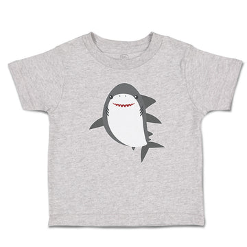 Toddler Clothes Marine Fish Shark and Toothlike Scale Toddler Shirt Cotton