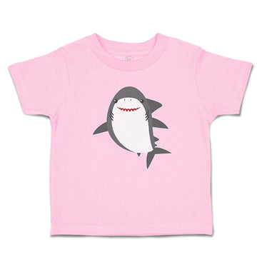 Toddler Clothes Marine Fish Shark and Toothlike Scale Toddler Shirt Cotton