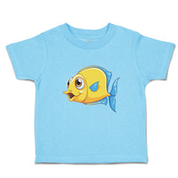 Toddler Clothes Golden Koi Freshwater Fish Aquarium Toddler Shirt Cotton