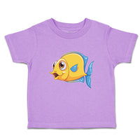Toddler Clothes Golden Koi Freshwater Fish Aquarium Toddler Shirt Cotton