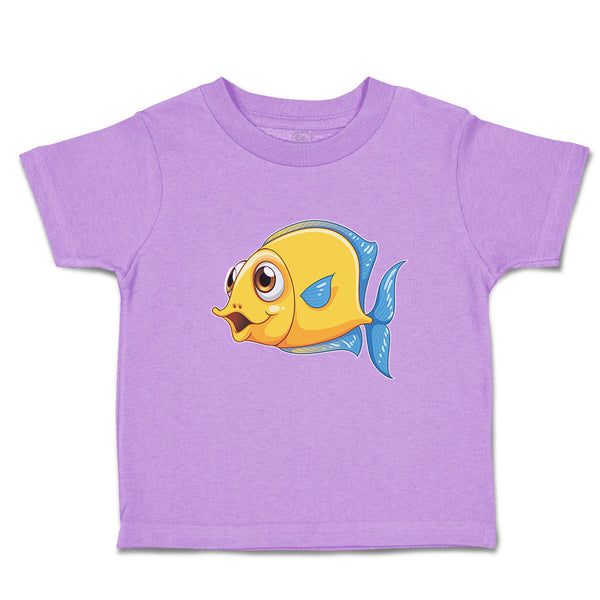 Toddler Clothes Golden Koi Freshwater Fish Aquarium Toddler Shirt Cotton