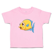 Toddler Clothes Golden Koi Freshwater Fish Aquarium Toddler Shirt Cotton