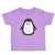 Toddler Clothes Cute Aquamarine Fatty Penguin Gesture Toddler Shirt Cotton