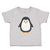 Toddler Clothes Cute Aquamarine Fatty Penguin Gesture Toddler Shirt Cotton