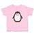 Cute Aquamarine Fatty Penguin Gesture