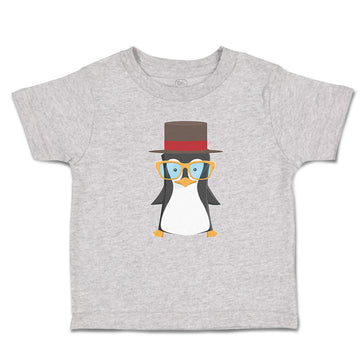 Toddler Clothes Aquamarine Penguin on Hat with Sunglass Costume Toddler Shirt