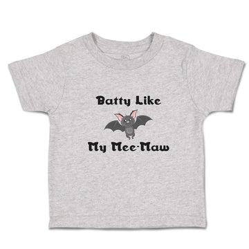 Toddler Clothes Pipistrelle Batty like My Mee-Maw Flying at Night Toddler Shirt