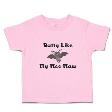 Toddler Clothes Pipistrelle Batty like My Mee-Maw Flying at Night Toddler Shirt