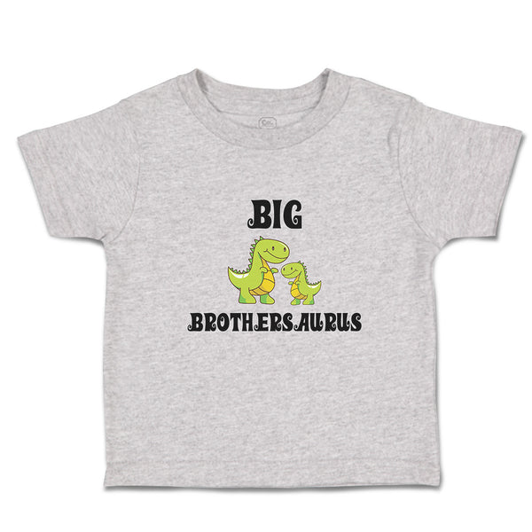 Toddler Clothes Green Big Brothers Tyrannosaurus Rex Dinosaur Toddler Shirt