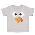 Toddler Clothes Duck Waterbird Face and Beak Toungue out Funny Toddler Shirt