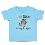 Cute Toddler Clothes Cute Little Honey Badger Striped Forest Wildlife Cotton