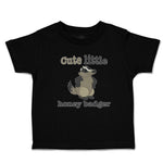 Cute Toddler Clothes Cute Little Honey Badger Striped Forest Wildlife Cotton