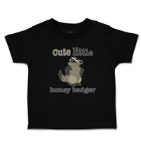 Cute Toddler Clothes Cute Little Honey Badger Striped Forest Wildlife Cotton