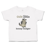 Cute Toddler Clothes Cute Little Honey Badger Striped Forest Wildlife Cotton