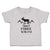 Cute Toddler Clothes Don'T Moose with Me! Silhouette Elk with Horns Side View