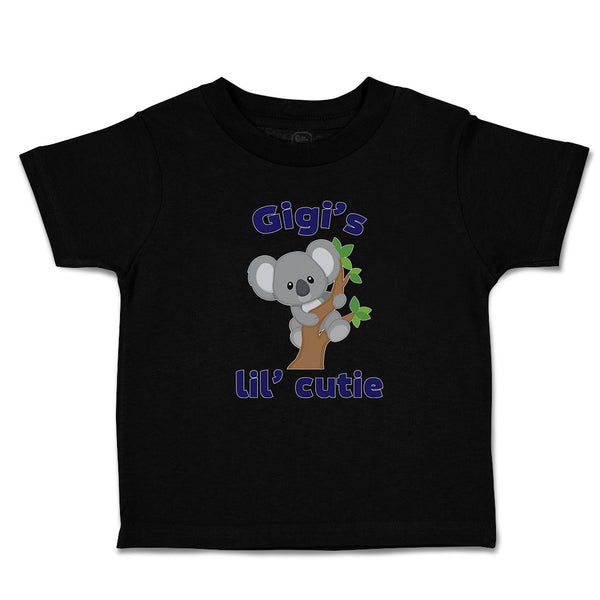 Toddler Clothes Gigi's Lil' Cutie Koala Bear on Wood Branch with Green Leaves
