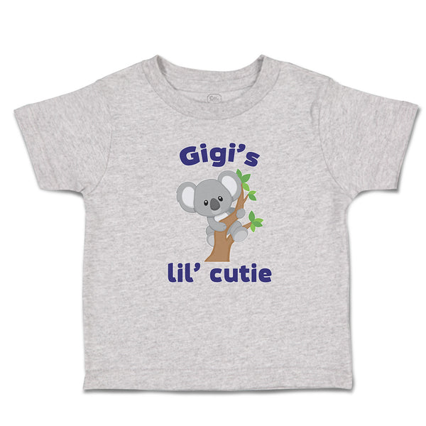 Toddler Clothes Gigi's Lil' Cutie Koala Bear on Wood Branch with Green Leaves