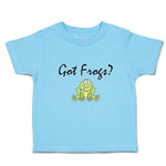 Got Green Frogs Sitting Question Mark Sign