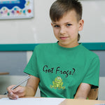 Got Green Frogs Sitting Question Mark Sign