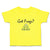 Cute Toddler Clothes Got Green Frogs Sitting Question Mark Sign Toddler Shirt